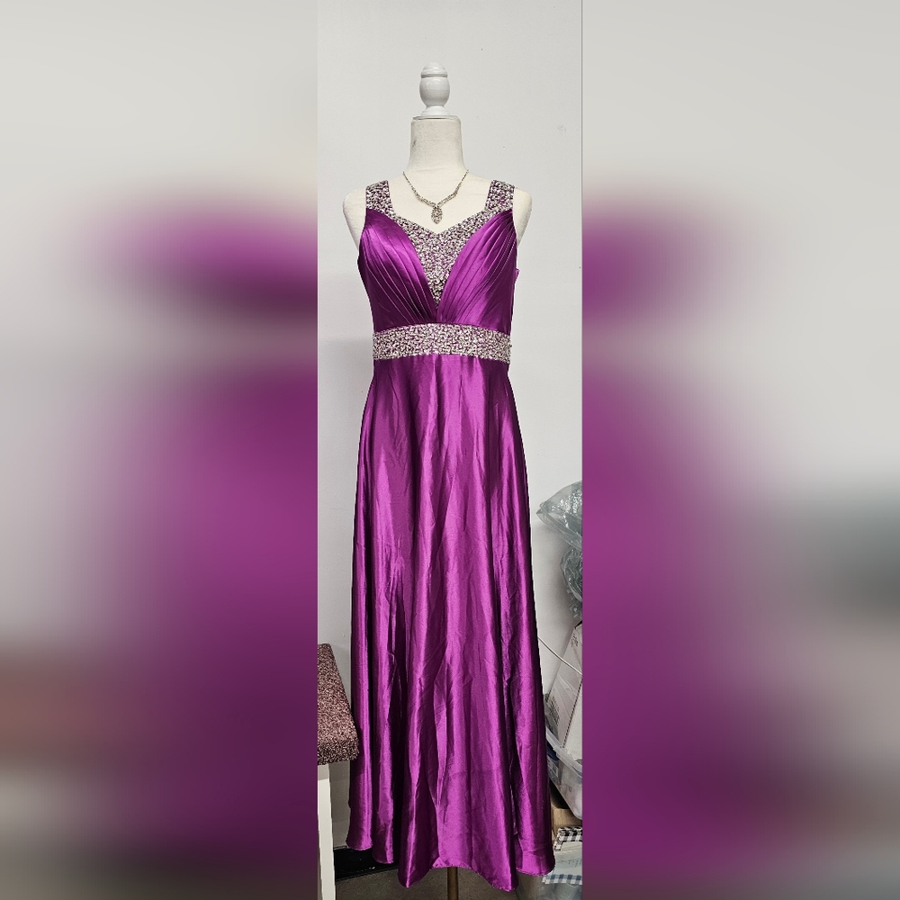 Purple Prom Gown